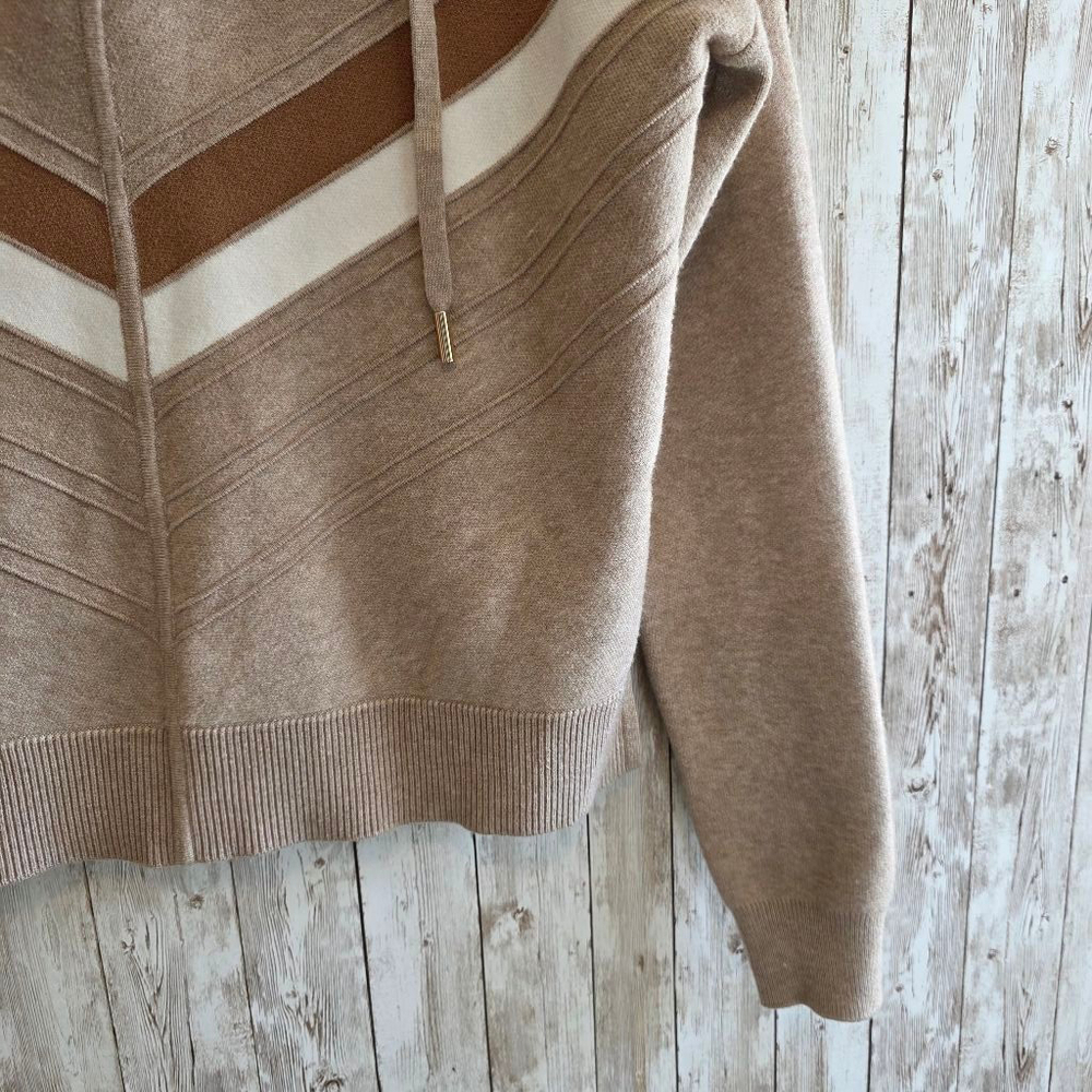 Women's Cynthia Rowley XS Beige Hoodie - Picture 7 of 10